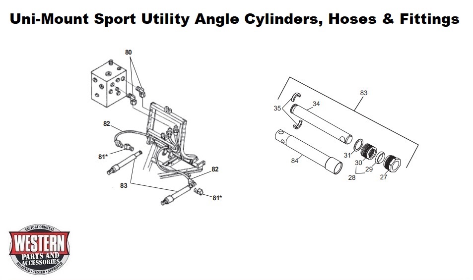 Angle Cylinders, Hoses &amp; Fittings