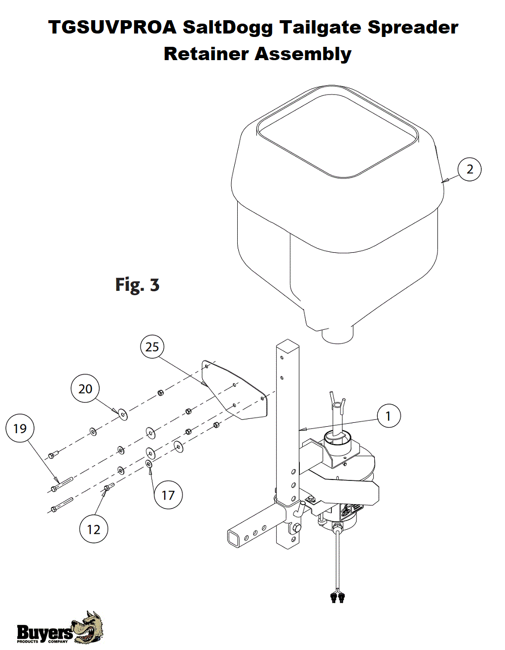 TGSUVPROA Retainer Assembly