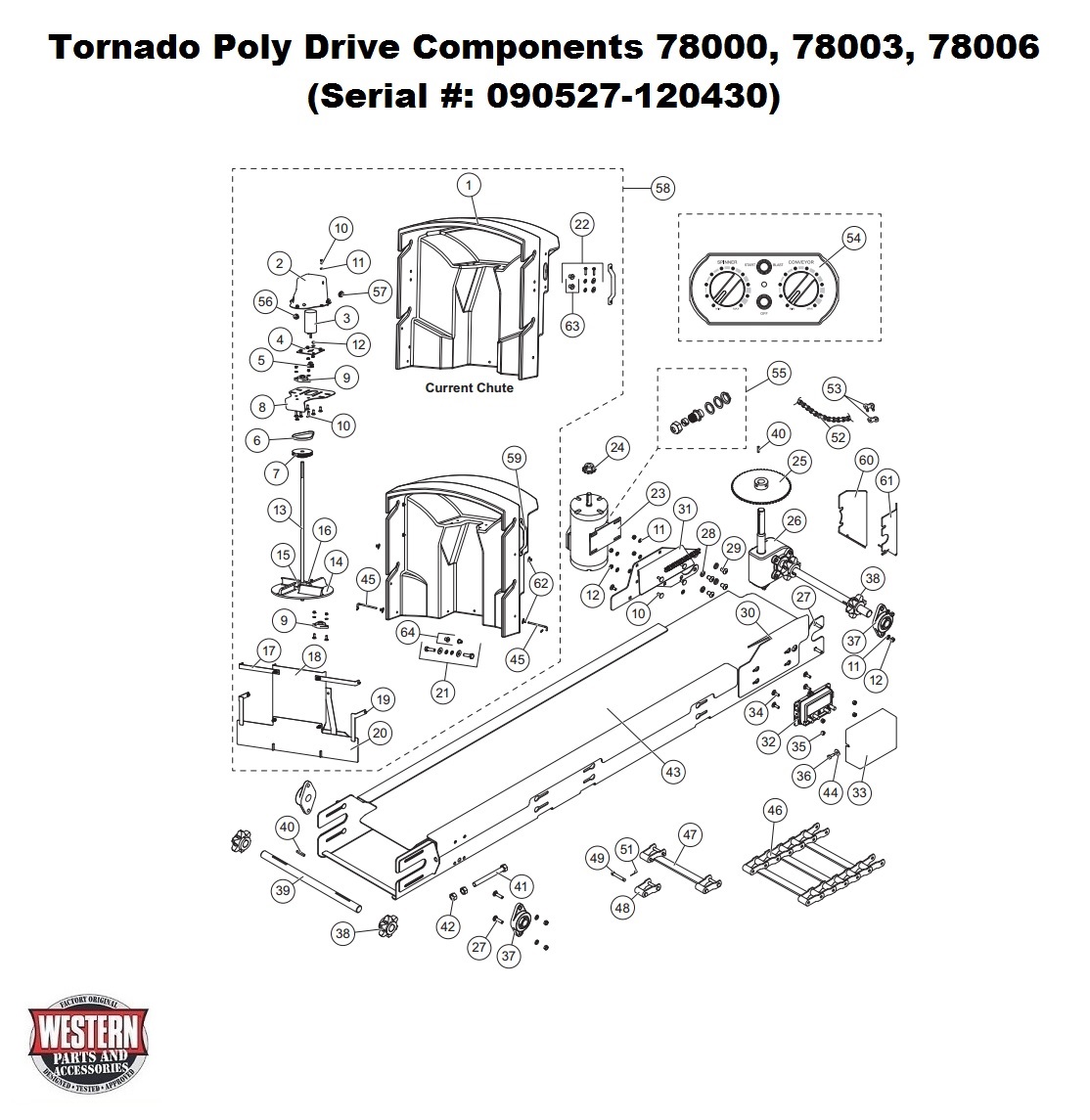 Tornado Poly Drive Components 