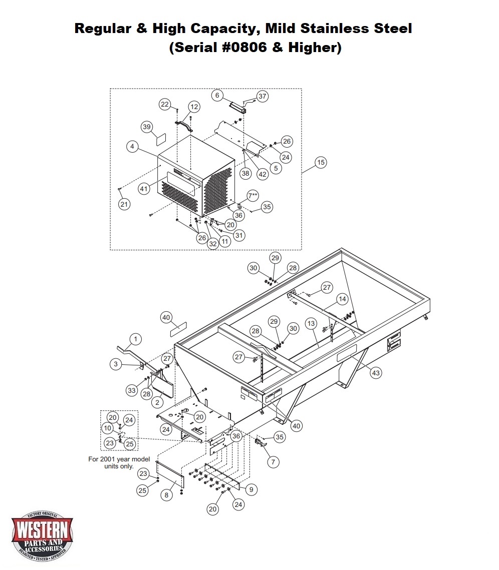 Hopper Assembly Body Components