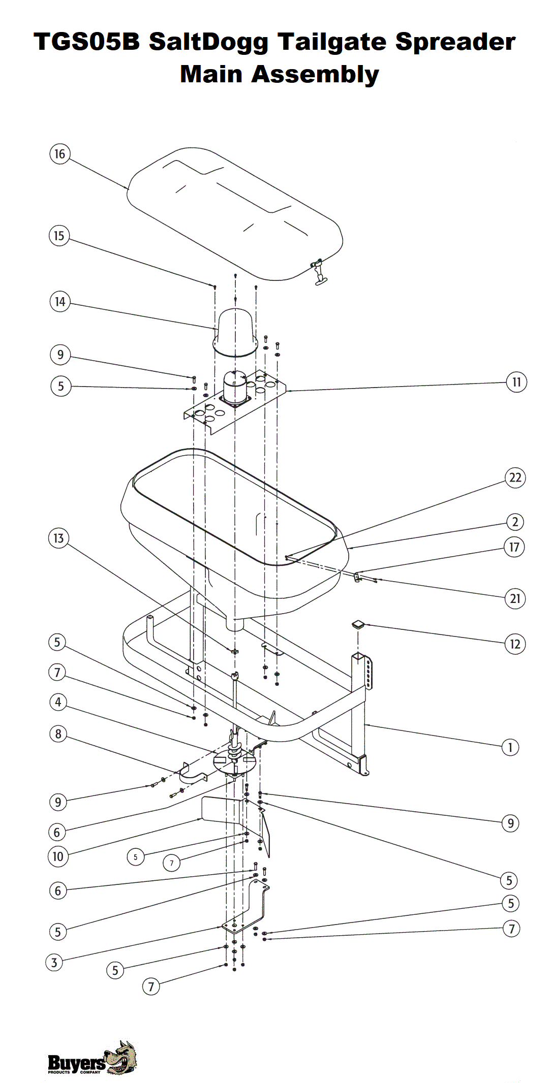 TGS05B Main Assembly