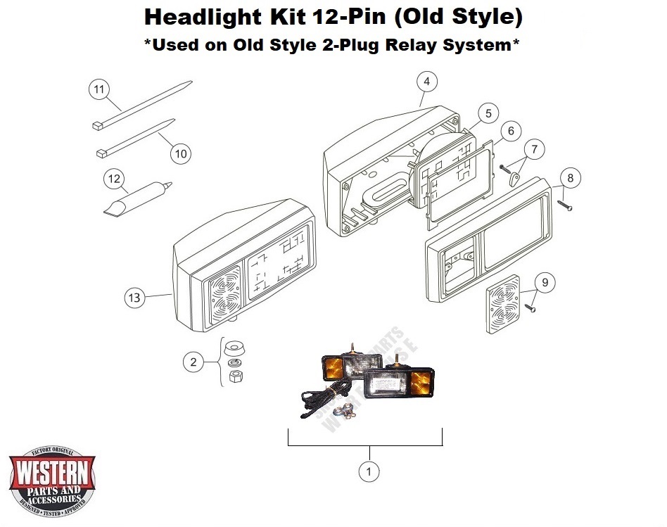 Headlights 12-Pin (Old Style)