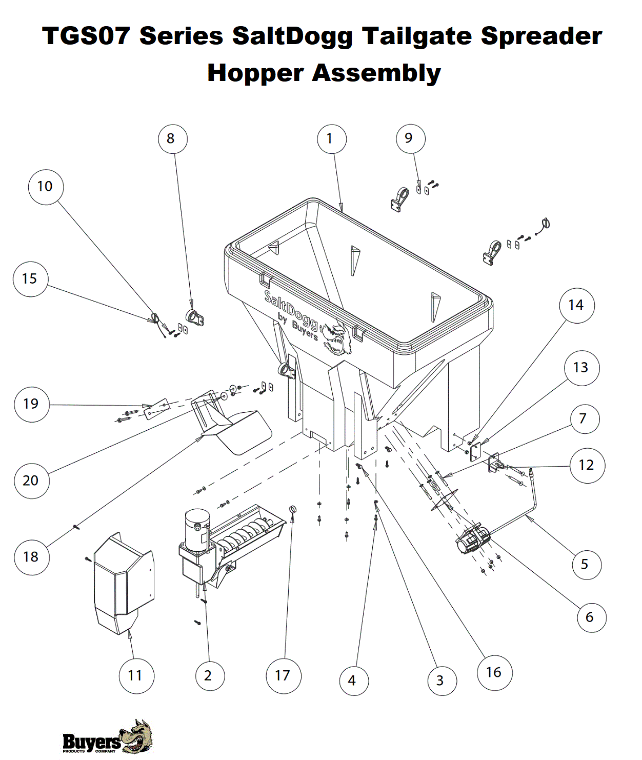 TGS07 Series Hopper Assembly