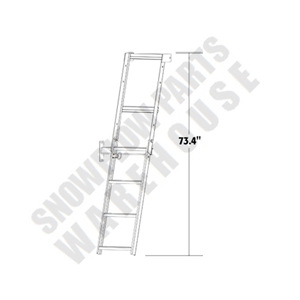 Salt Spreader Universal Folding Ladder 