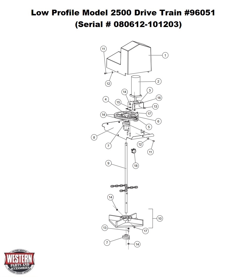 Drive Components 96051 (Serial # 080612 - 101203)