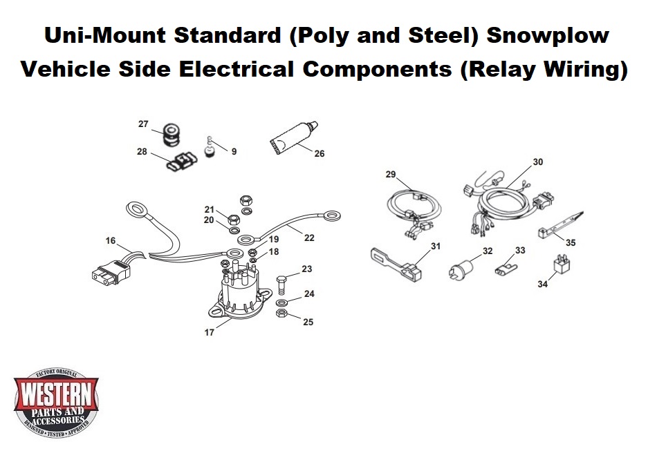 Electrical Components, Vehicle Side (Relay Wiring)