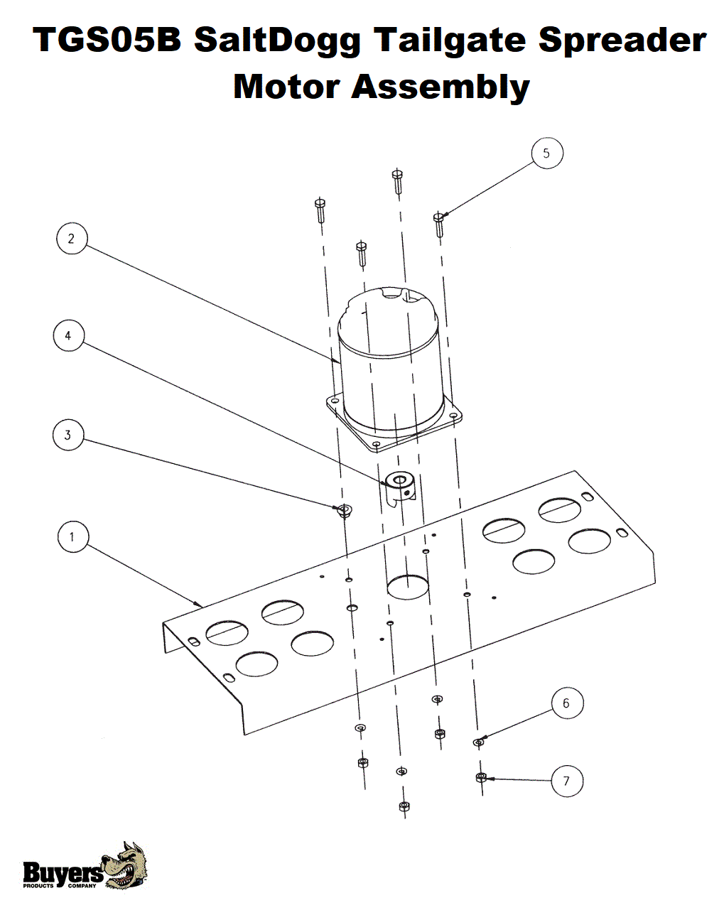 TGS05B Motor Assembly