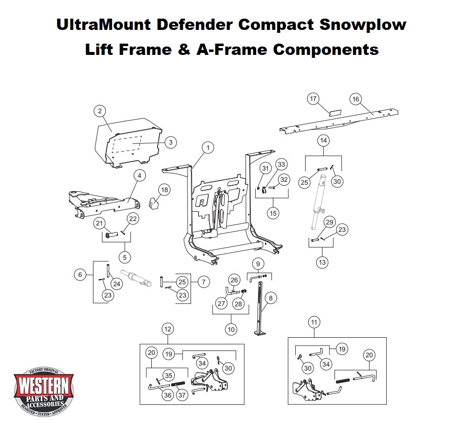 Lift Frame And A-Frame Components