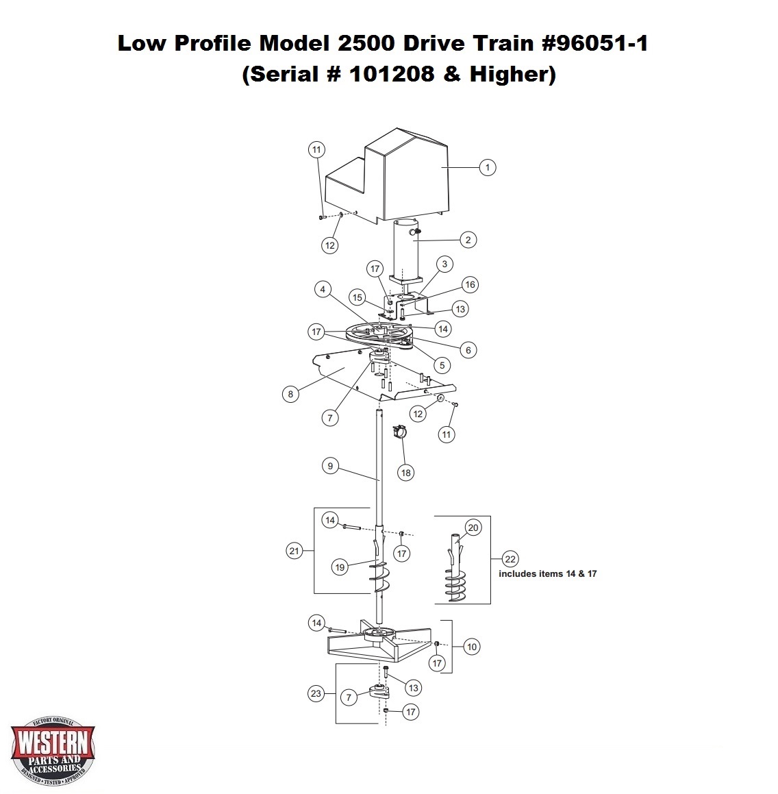 Drive Components 96051-2 (Serial # 110816 &amp; Higher)