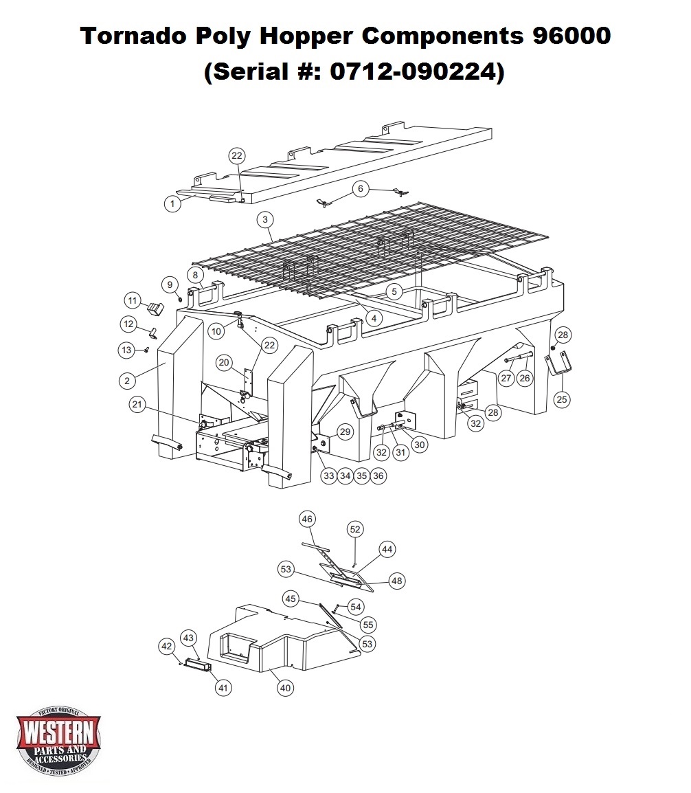 Tornado Poly Hopper Components