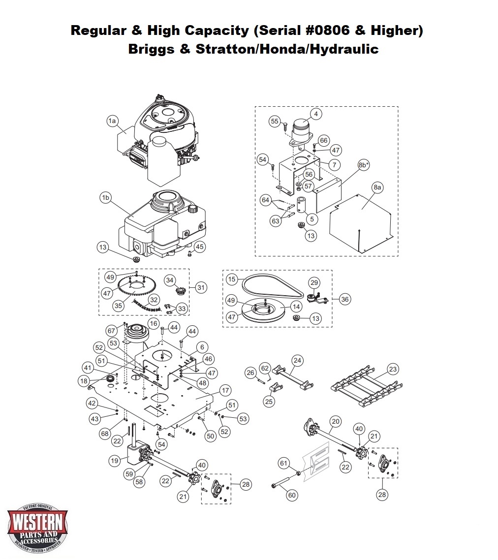 Regular &amp; High Capacity ( Serial #0806 &amp; Higher)