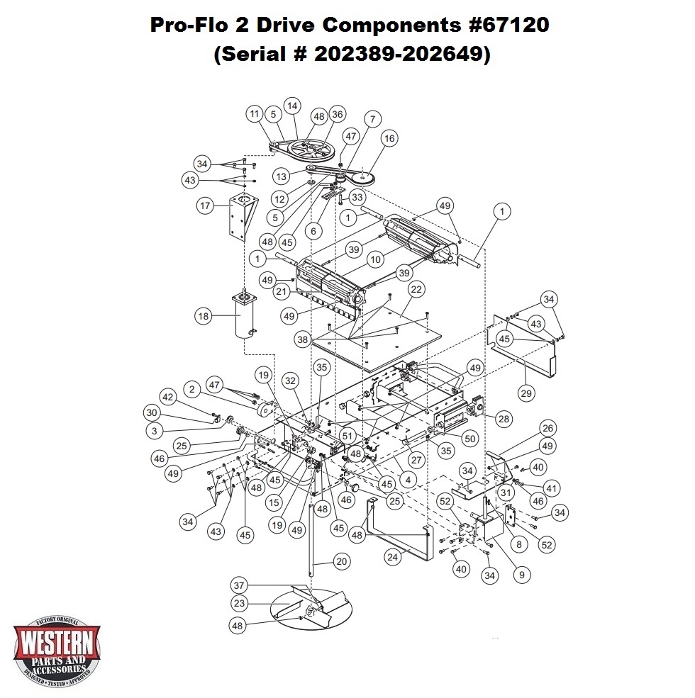 Drive Components (Serial # 202389 - 202649)