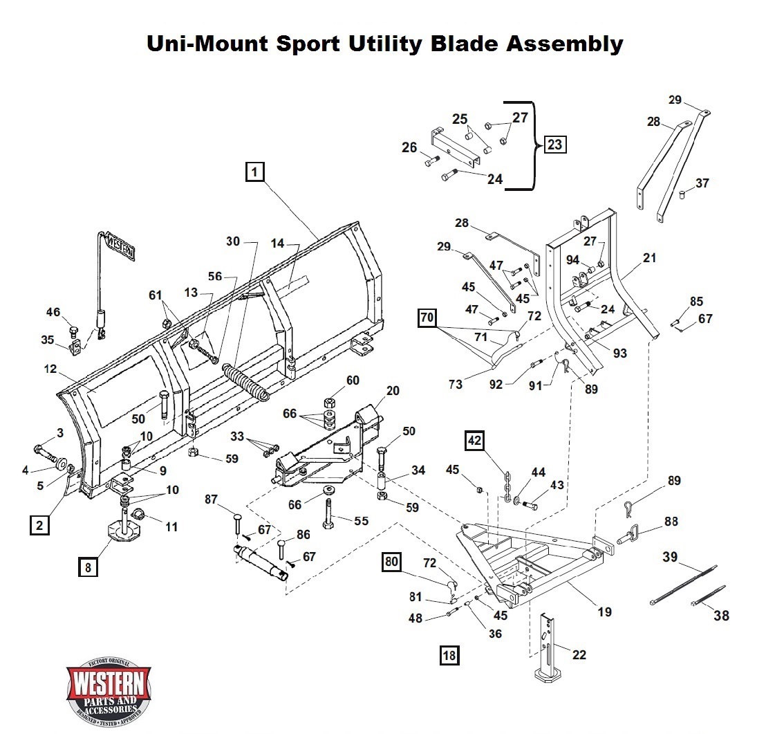 Sport Utility Snowplow Diagrams