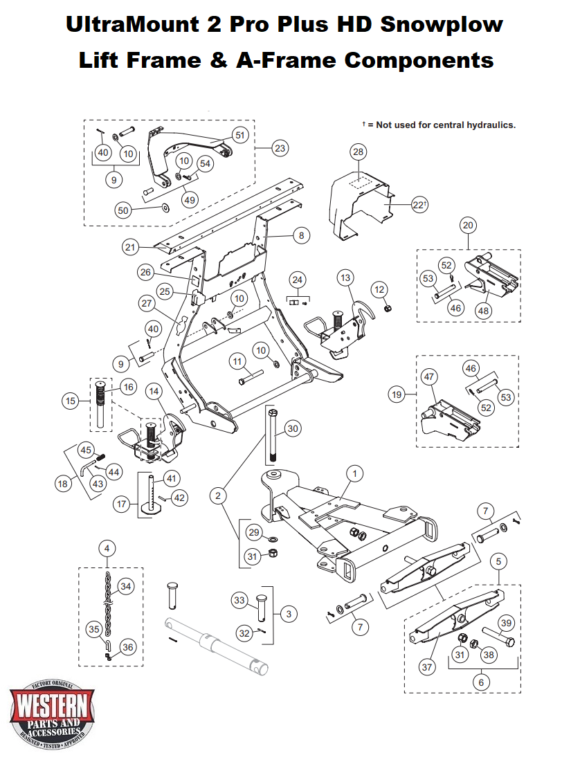 Lift Frame And A-Frame Components