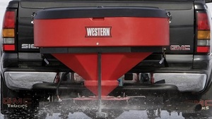 Low Profile Tailgate Salt Spreader 110 Series Hopper