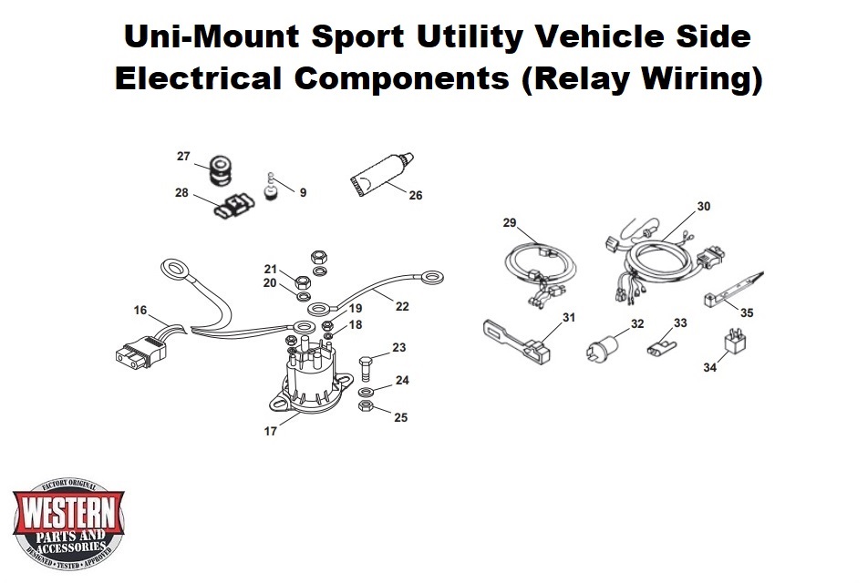 Electrical Components, Vehicle Side (Relay Wiring)