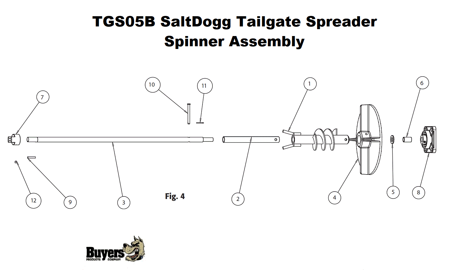 TGS05B Spinner Assembly