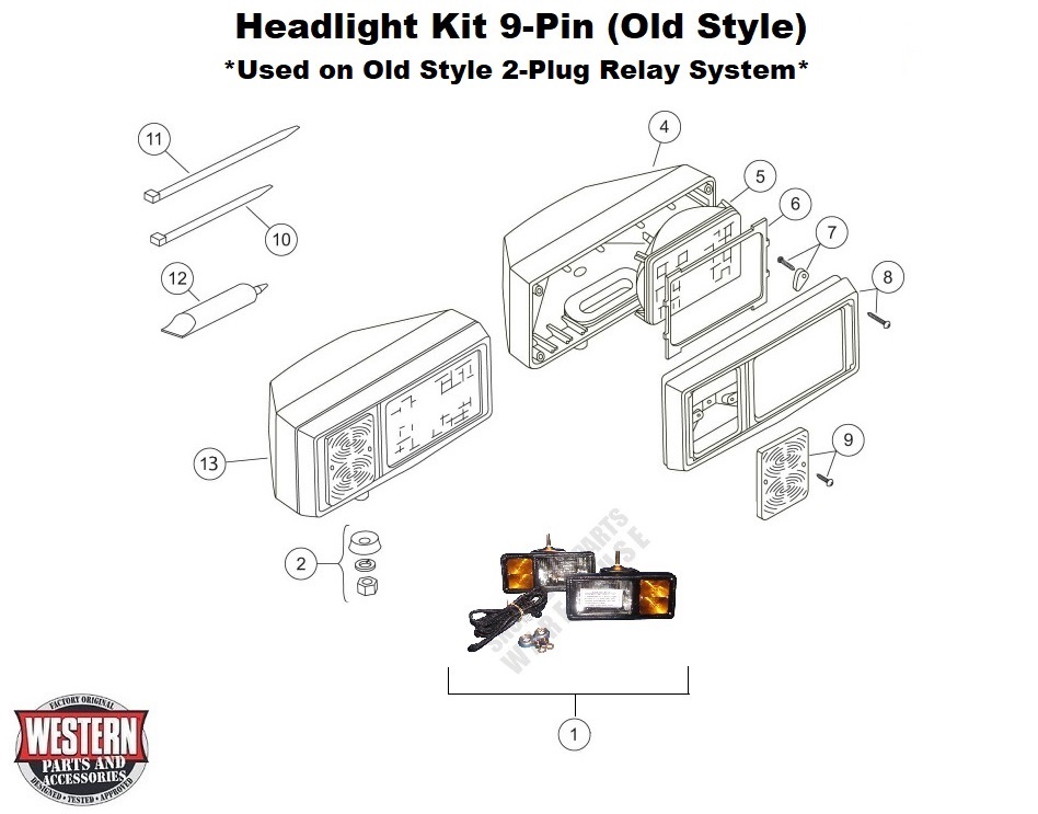 Headlights 9-Pin (Old Style)