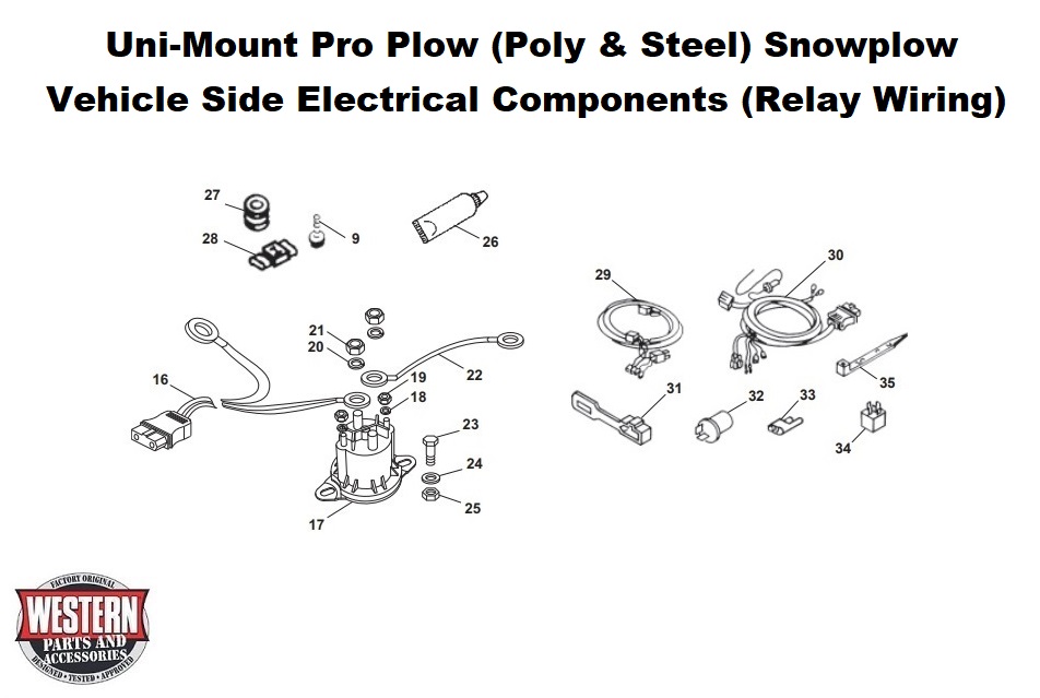 Electrical Components, Vehicle Side (Relay Wiring)